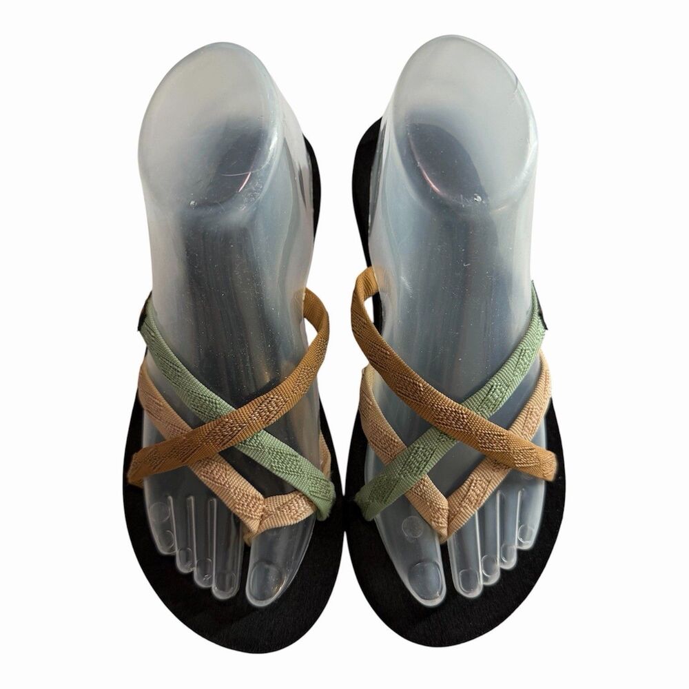 B2 Teva Women's Olowahu Mush Flip Flops Sandals  Size 7 - Picture 6 of 9